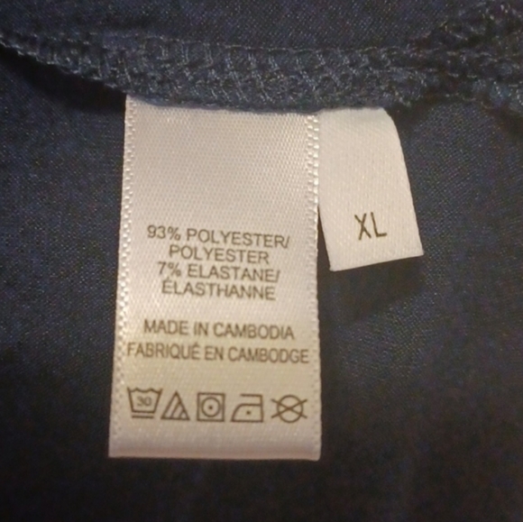 4/$60 New 2 pc. Blue Abstract Loungewear/Pajama Capri Length Set - Size XL - Picture 12 of 14